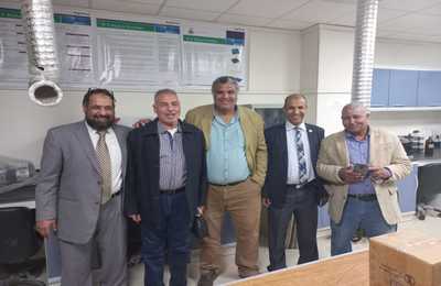 Faculty of Science _Aswan University_ hosted entertaining scientific trip for Physics department of faculty of Science_ Helwan University